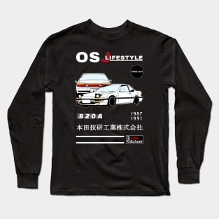 Prelude (B20) OSJ LifeStyle [Black Edition] Long Sleeve T-Shirt